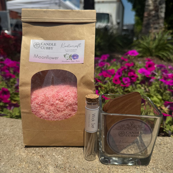Kindlecraft | Full Candle Kit | Moonflower
