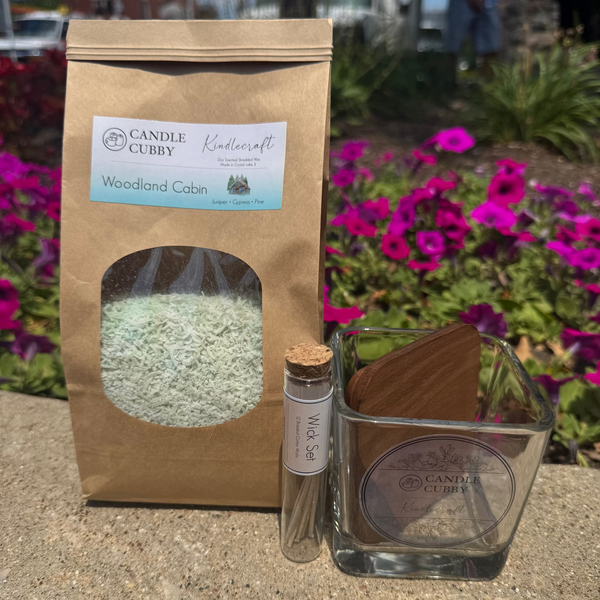 Kindlecraft | Full Candle Kit | Woodland Cabin