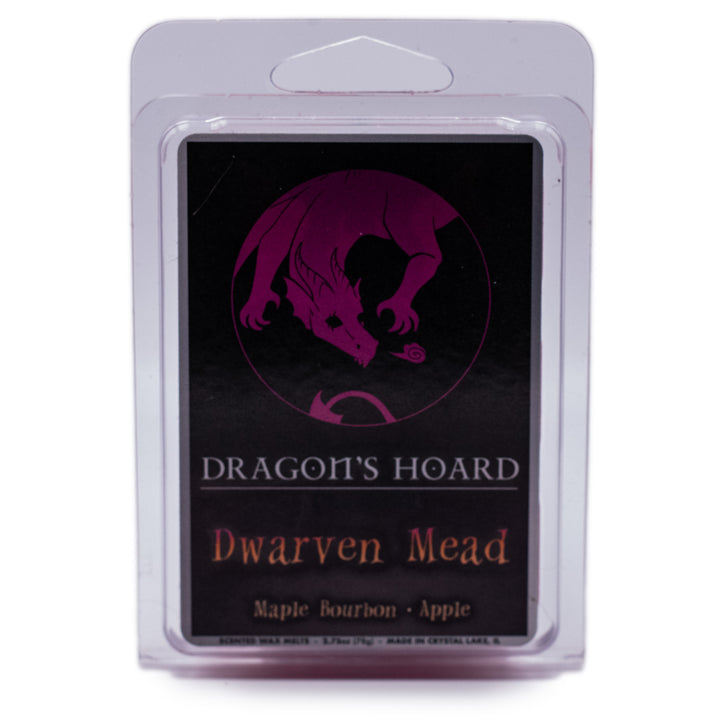 Dwarven Mead, Wax Melts, Maple Bourbon and Apple Scented, Front View, Plain White Background
