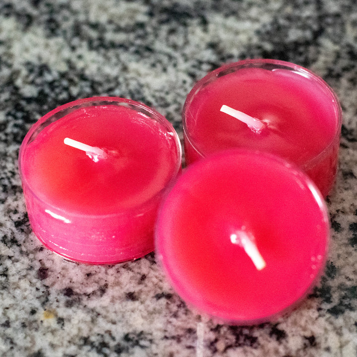 Save the Princess, Tea Lights 10 Pack, Peach and Papaya Scented, Tea Light Stack without box